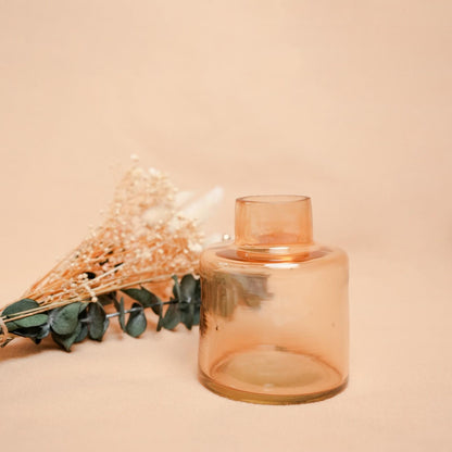 Little Blossom Dried Flower Glass Vase Gift Box