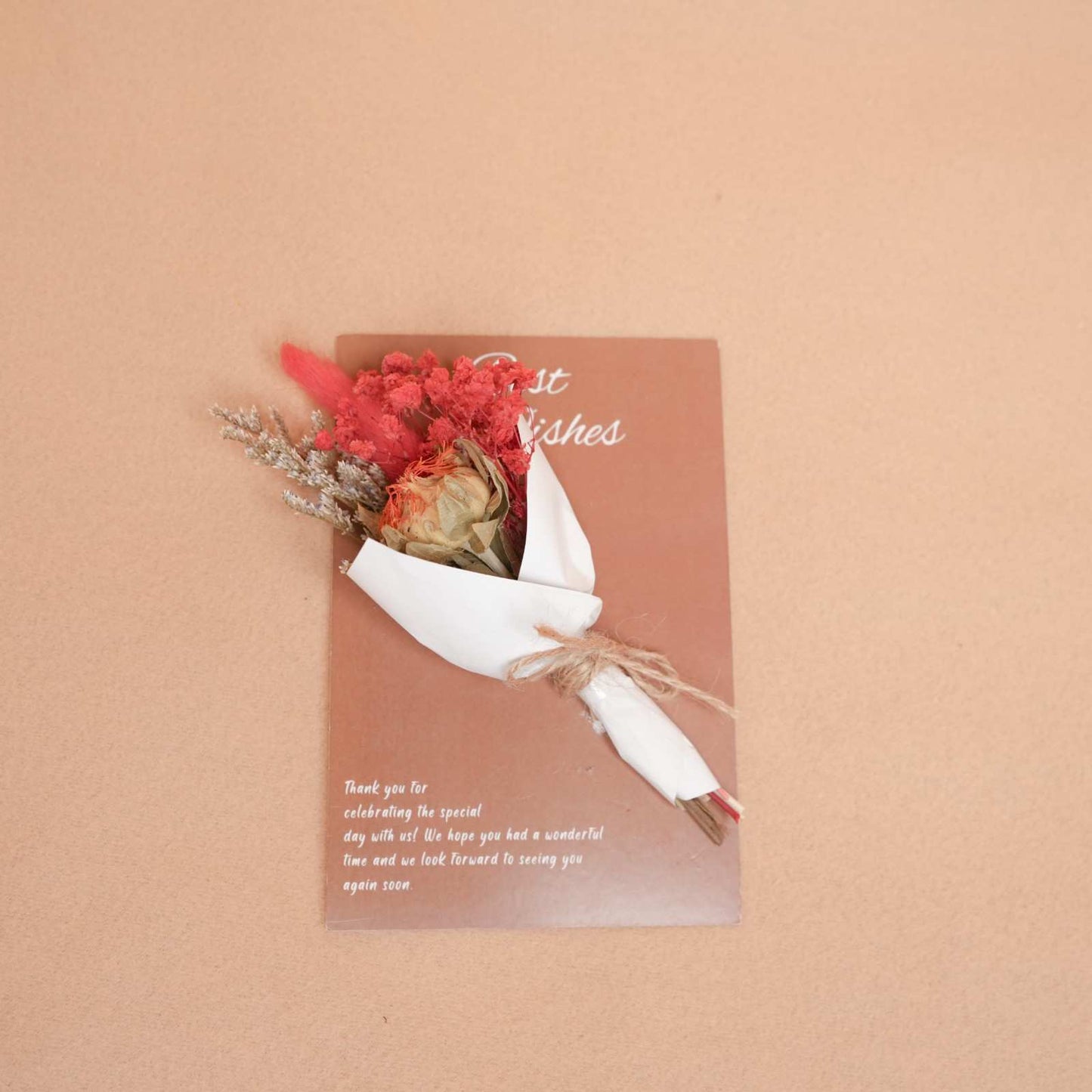 Everlasting Flower Greeting Cards Set of 5