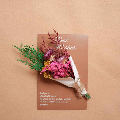 Everlasting Flower Greeting Cards Set of 5