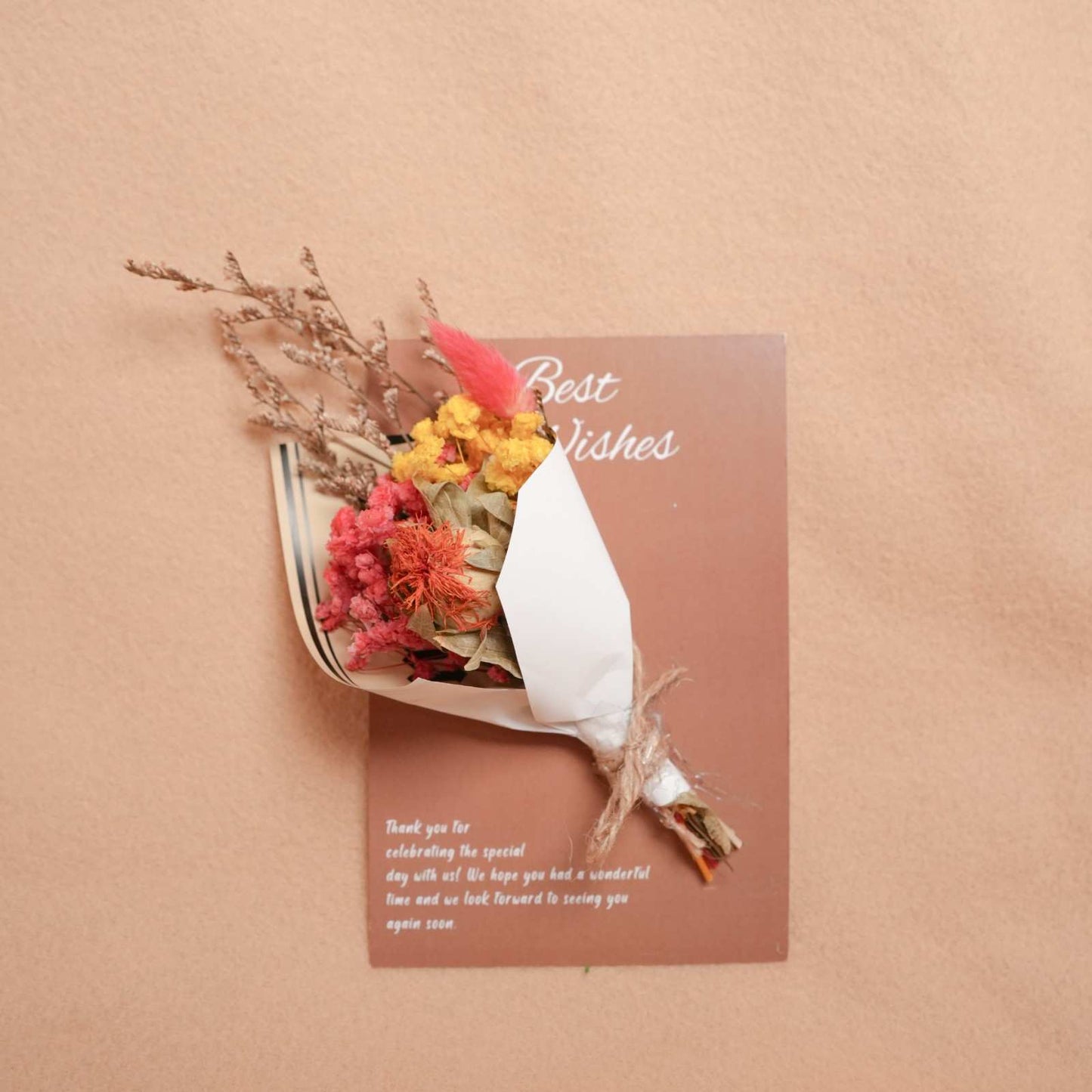 Everlasting Flower Greeting Cards Set of 5