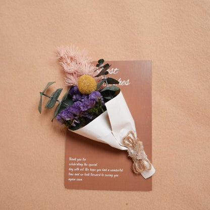 Everlasting Flower Greeting Cards Set of 5