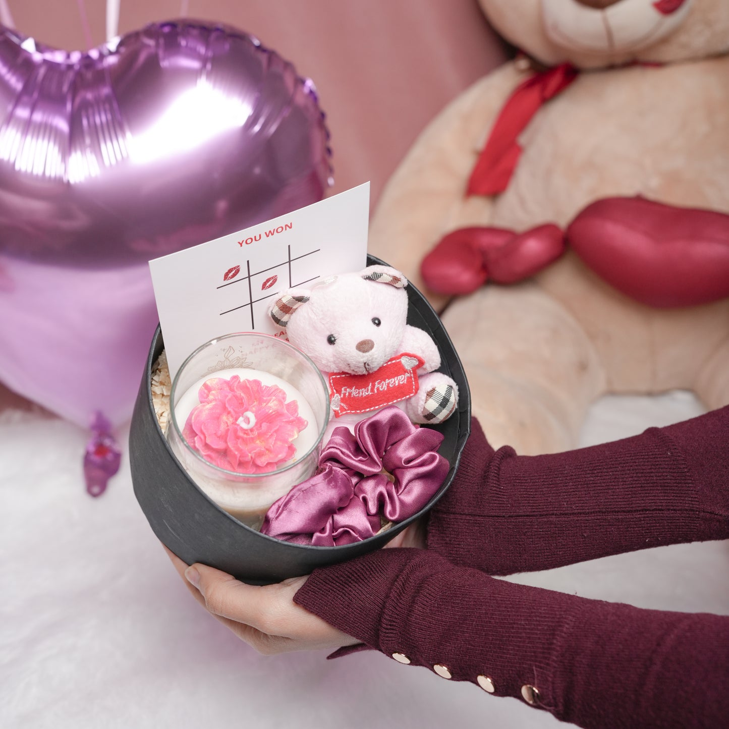 Forever Yours Valentine Gift Box Set of 4