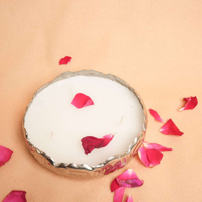 Chandi Urli Candle Silver Decor Festive Diya