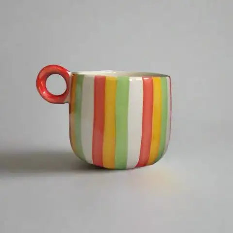 Candy Cane Stripes Ceramic Mug