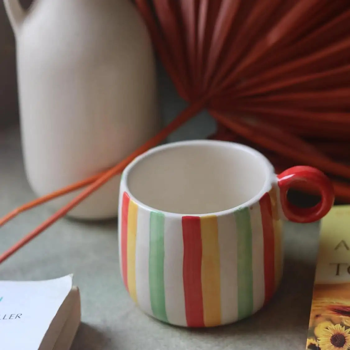 Candy Cane Stripes Ceramic Mug