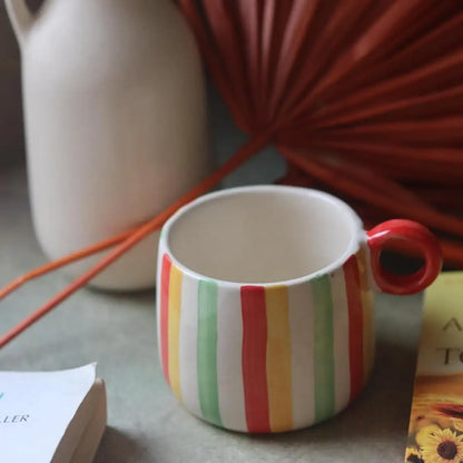 Candy Cane Stripes Ceramic Mug