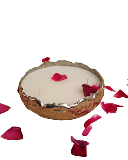 Chandi Urli Candle Silver Decor Festive Diya