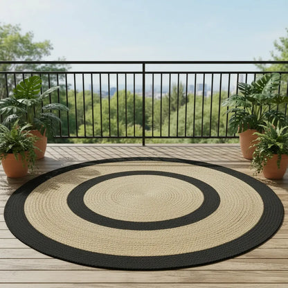 Eco-Friendly Jute Rug-Handwoven