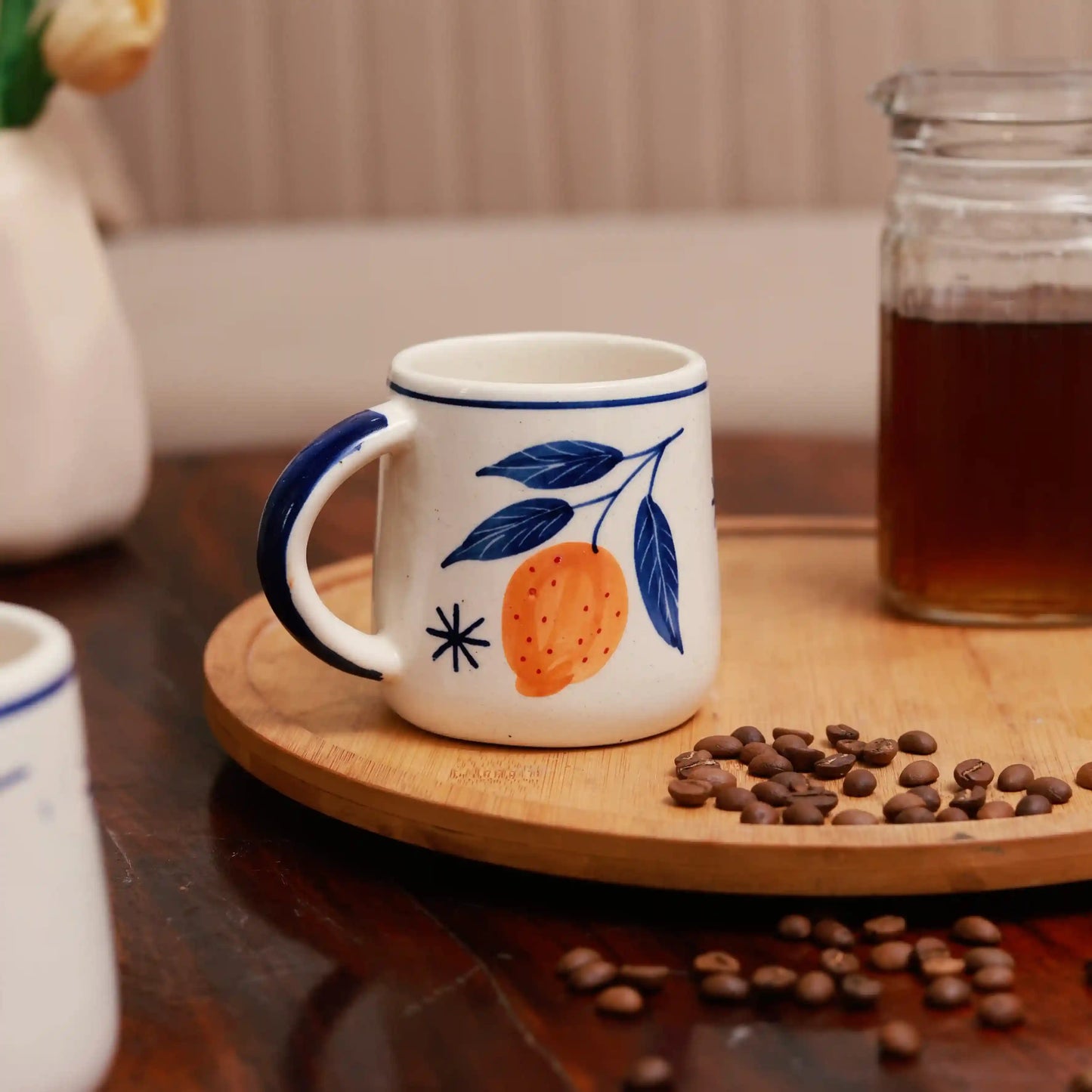 Citrus Bloom Ceramic Mug