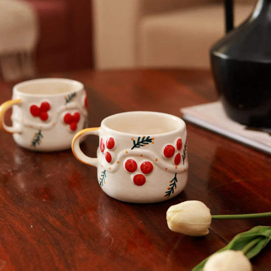 Cranberry Trails Ceramic Mug