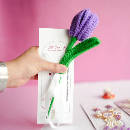 Handcrafted Crochet Flower - Premium Decor