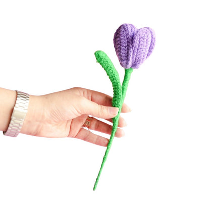 Handcrafted Crochet Flower - Premium Decor