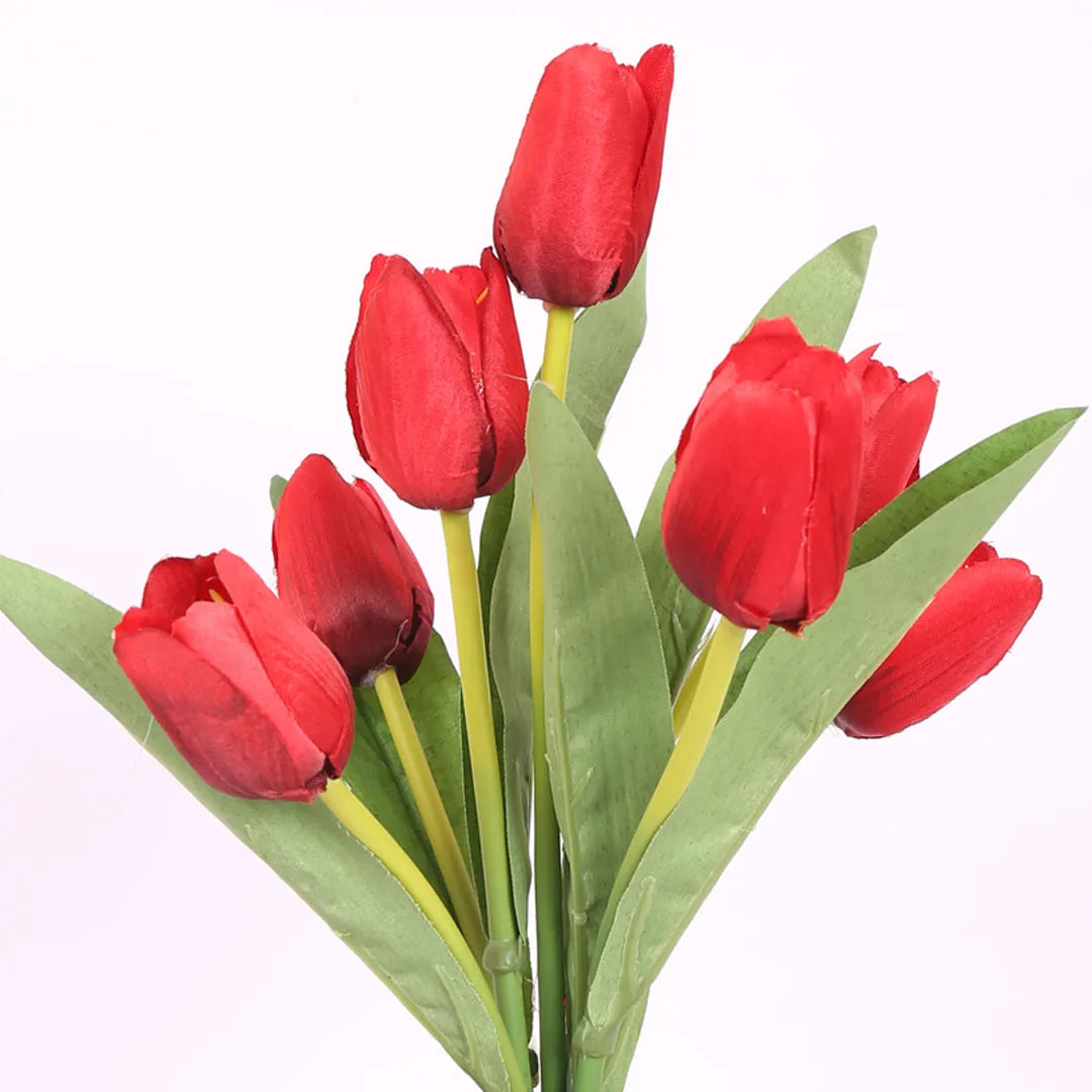 Tulip Bonsai Artificial Flower Plant - Home Decor