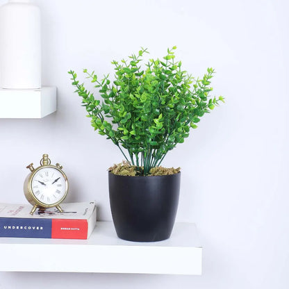 Mini Eucalyptus Potted Plant for Decor - Artificial Plant