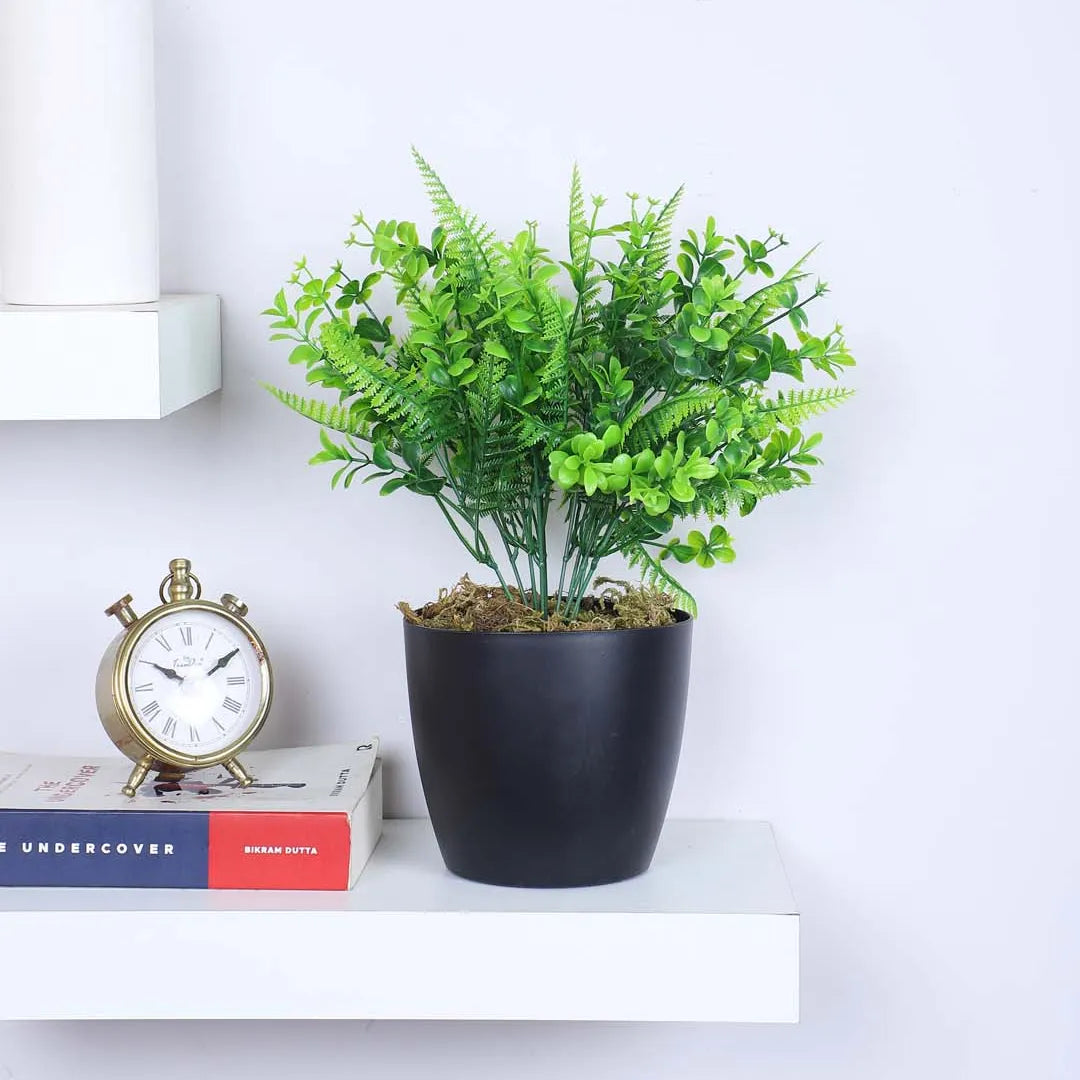 Mini Faux Potted Plant for Living Spaces - Artificial Plant