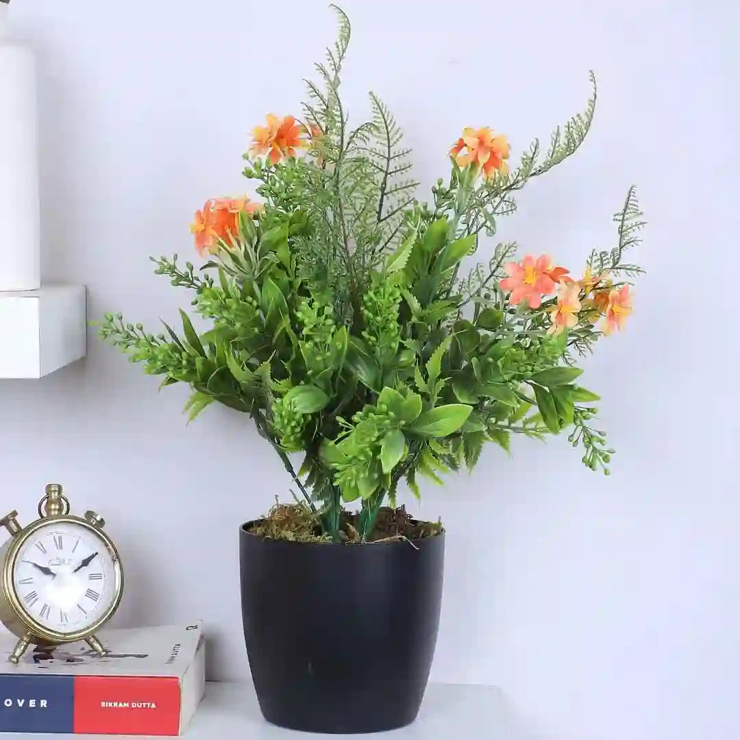 Daisy Flower Potted Plant for Home Decor - Artificial Plant