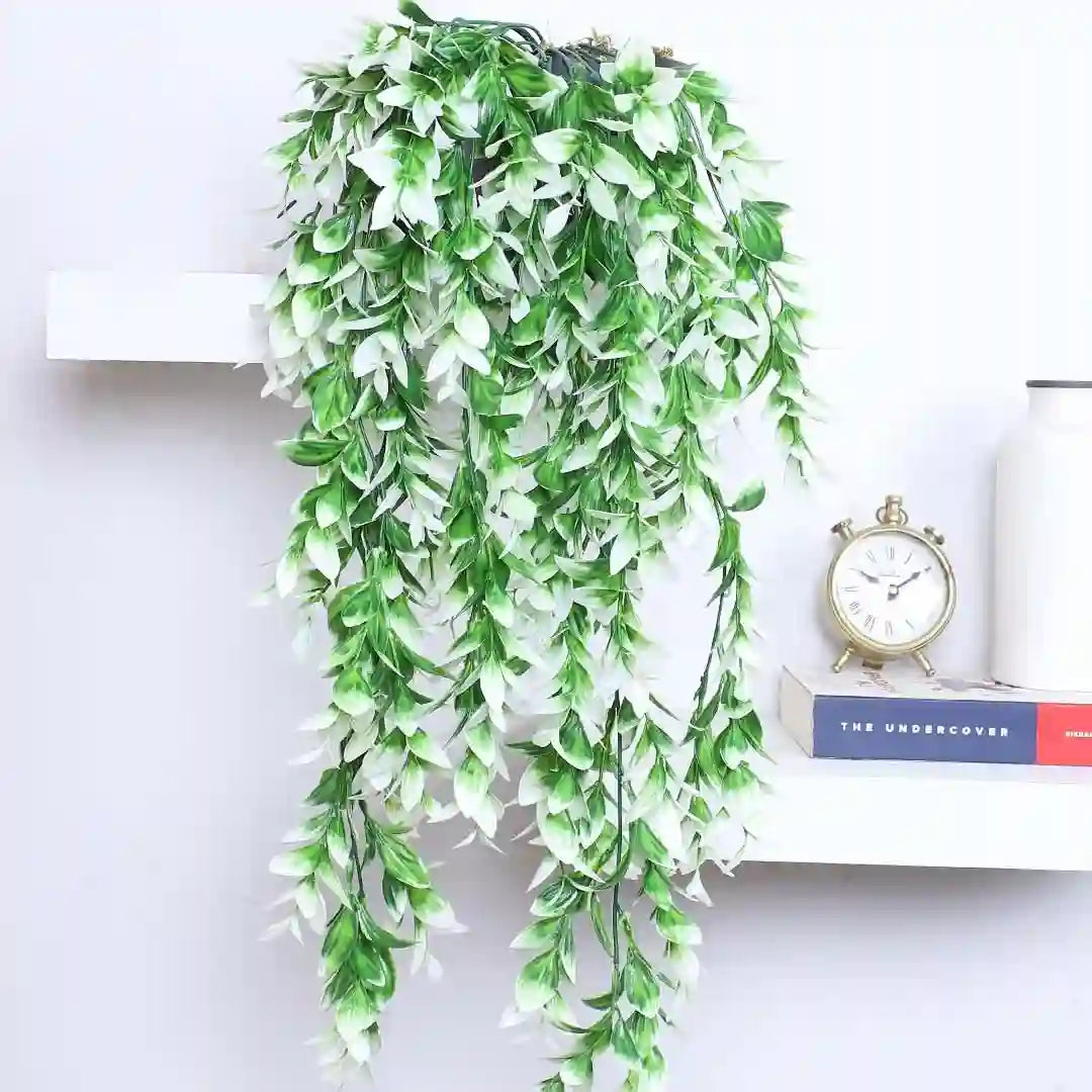 Realistic String of Pearls Hanging Plant Decor - Artificial Plant