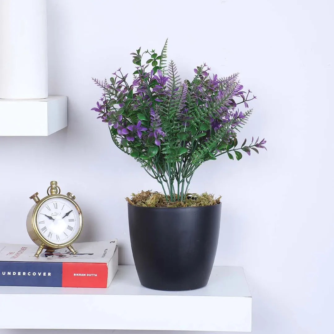Mini Faux Potted Plant for Living Spaces - Artificial Plant