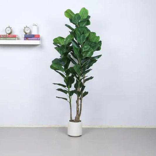 Faux Fiddle Leaf Fig Plant for Decor - Artificial Plant