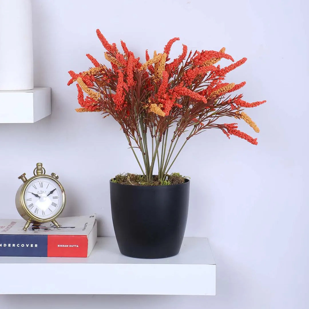 Potted Flower Plant for Home Decor - Artificial Plant