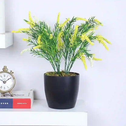 Mini Faux Potted Plant for Decor - Artificial Plant