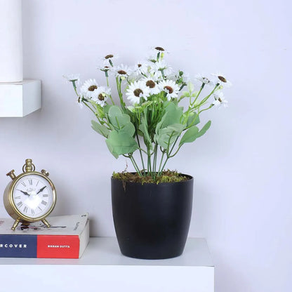 Dutch Daisy Flower Potted Plant Decor - Artificial Plant