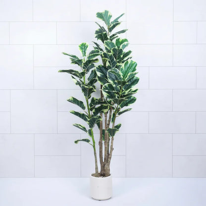 Faux Fiddle Leaf Fig Plant for Decor - Artificial Plant