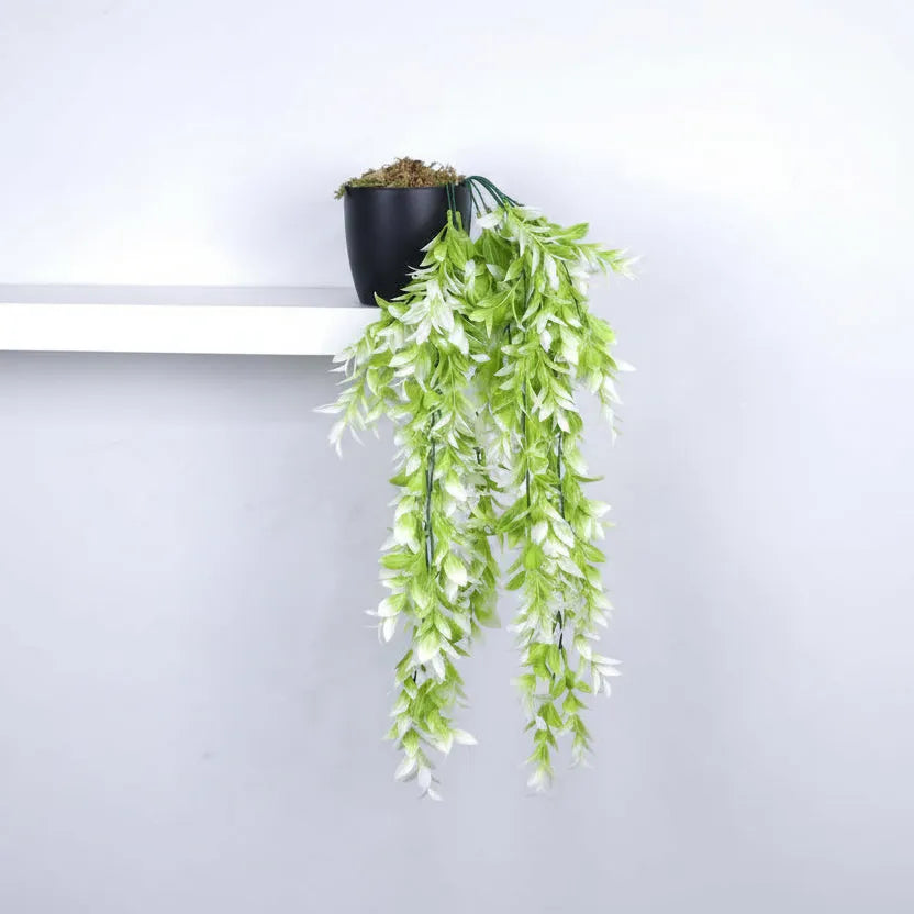 Realistic String of Pearls Hanging Plant Decor - Artificial Plant