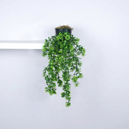 Hanging Plant with Pot for Living Spaces - Artificial Plant