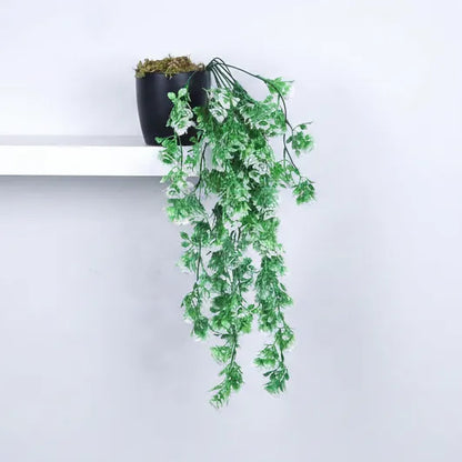 Hanging Plant with Pot for Living Spaces - Artificial Plant