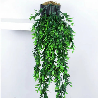 Realistic String of Pearls Hanging Plant Decor - Artificial Plant