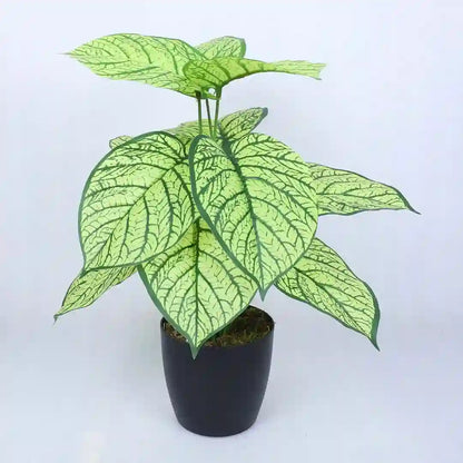 Faux Dieffenbachia Plant with Pot - Artificial Plant