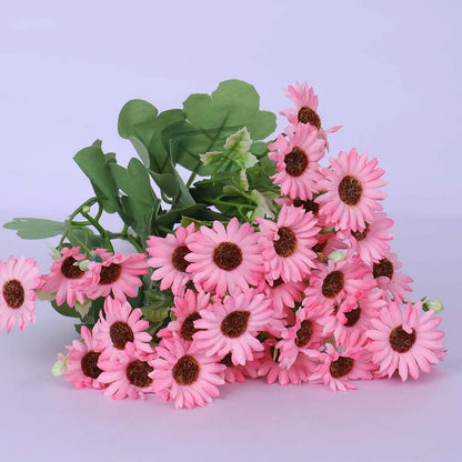Dutch Daisy Flower Potted Plant Decor - Artificial Plant