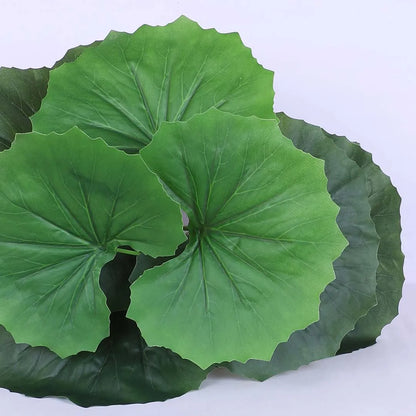 Tropical Rubber Plant with Pot - Artificial Plant