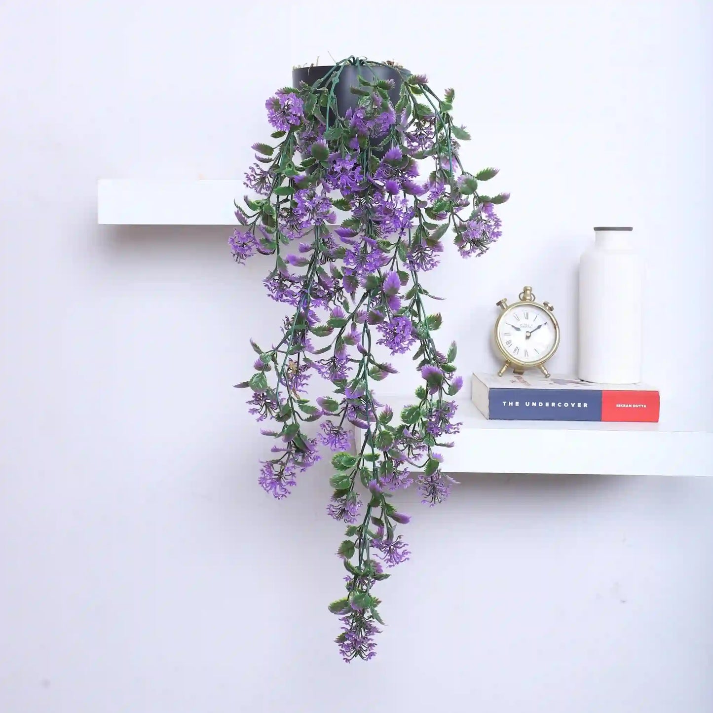 Hanging Plant with Pot for Living Spaces - Artificial Plant
