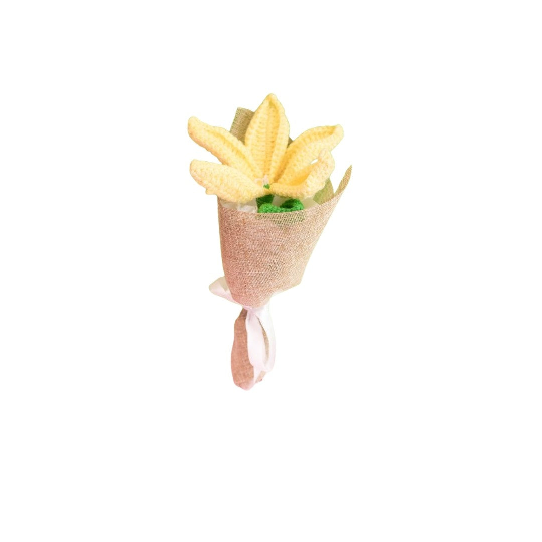 Handcrafted Crochet Flower - Premium Decor
