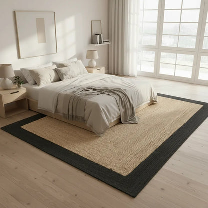 Vintage Style Eco-Friendly Handmade Jute Rug