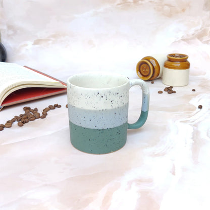 Shades of Green Matte Ceramic Mug - 300 ml