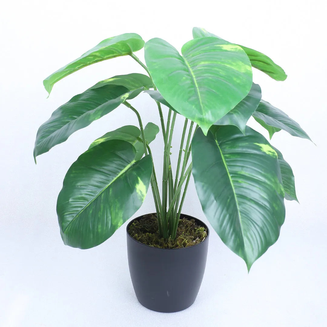 Money Plant with Pot for Decor - Artificial Plant
