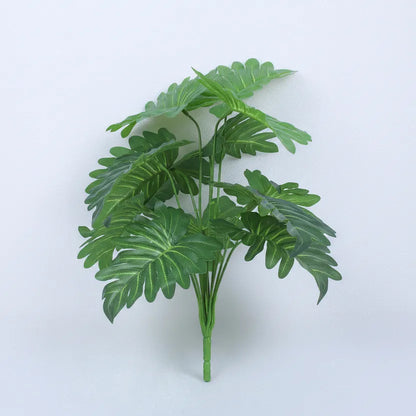 Tropical Philodendron Plant with Pot for Decor - Artificial Plant
