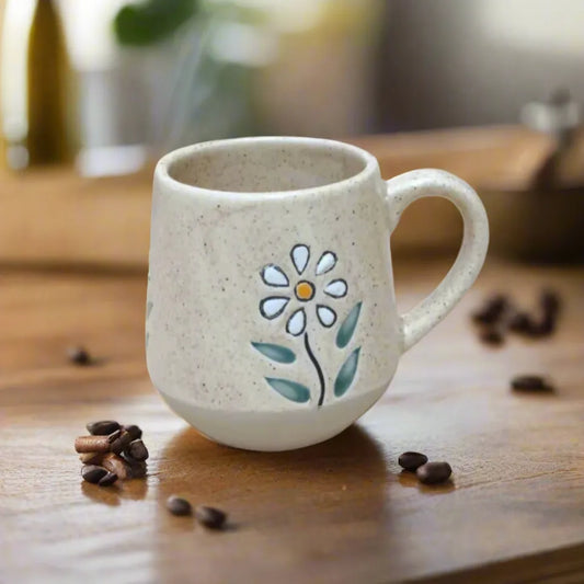 Flora Bliss Handcrafted Mug - 350 ml