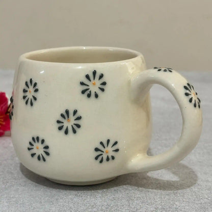 Petal Pop Colorful Ceramic Mug - 200 ml