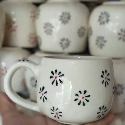 Petal Pop Colorful Ceramic Mug - 200 ml