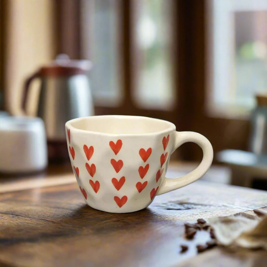 Heartfelt Brews Ceramic Mug - 240 ml