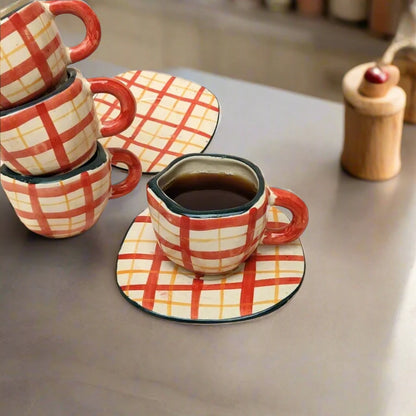 Modern Elegance Cup & Saucer - 200 ml