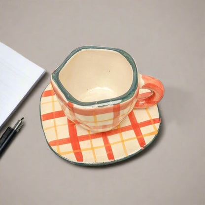 Modern Elegance Cup & Saucer - 200 ml