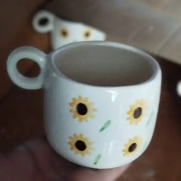 Sunflower Delight Ceramic Mug