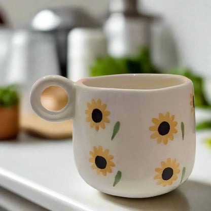 Sunflower Delight Ceramic Mug