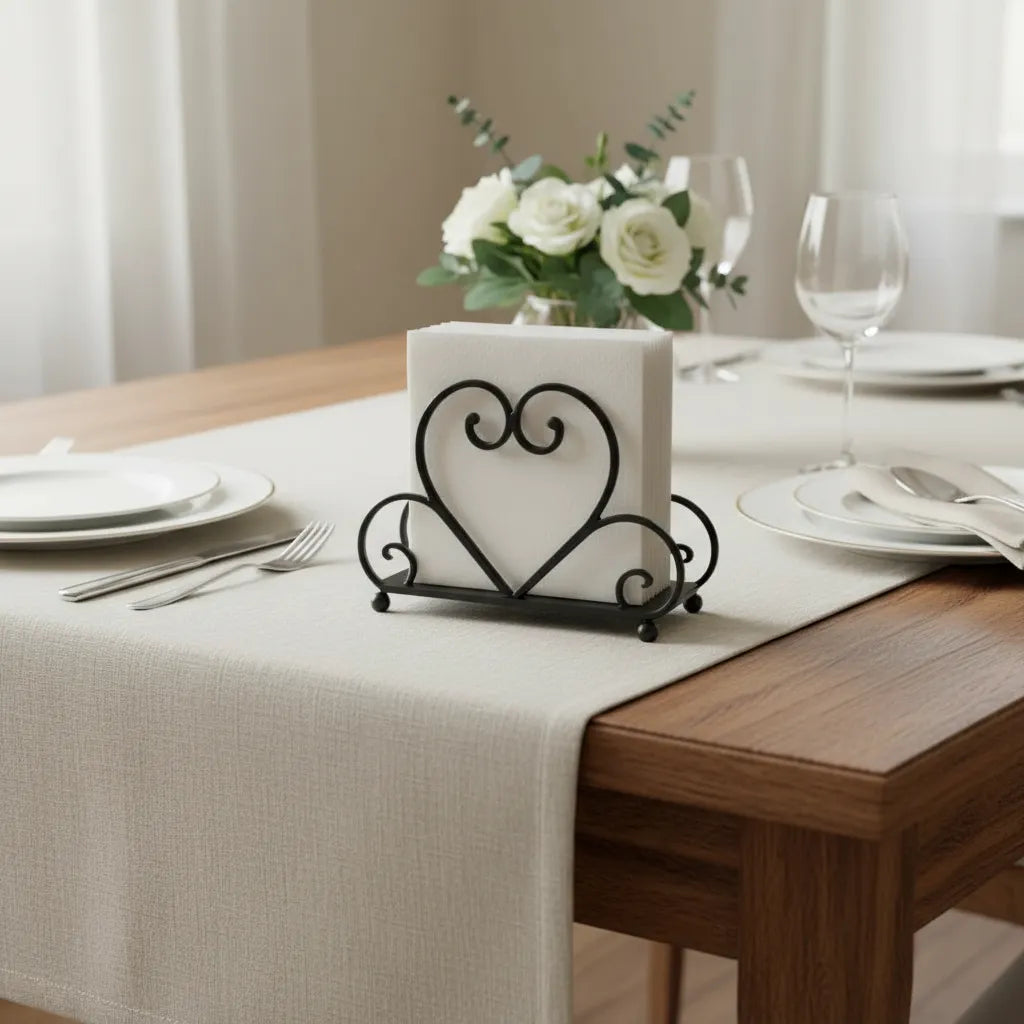 Tabletop Napkin Holder for Dining Table & Kitchen Decor