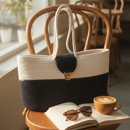 Casual Cotton Handbag – Eco-Friendly Tote Bag